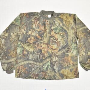 Scent Lok Men's Pullover Sweater Crewneck Camouflage Polyester Brown Size 2X USA